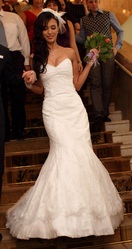 Лучшее силуэтное  свадебное платье для стройной и модной невесты