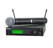 Микрофон SHURE SLX24/BETA58 проф.радиосистема.НОВЫЙ.МАГАЗИН.