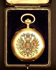 Карманные Часы,  Золото Павел Бурре