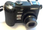 Nikon coolpix P5100,  фотоаппарат с коробкой