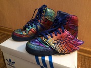 Новые Adidas JS Jeremy Scott Wings Rainbow