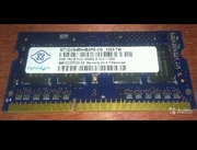 Nanya NT1GC64BH4B0PS-CG DDR3 1GB sodimm 1333mhz