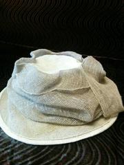 Шляпа женская из натурального волокна